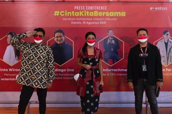Sandiaga Uno Dukung Gerakan Cinta Wirawan Bantu Pekerja Seni Terdampak Pandemi