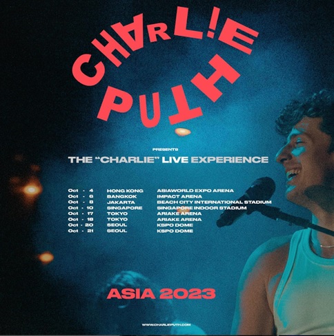 Charlie Puth Gelar Konser di Jakarta, Catat Harga dan Jadwal Pembelian Tiketnya