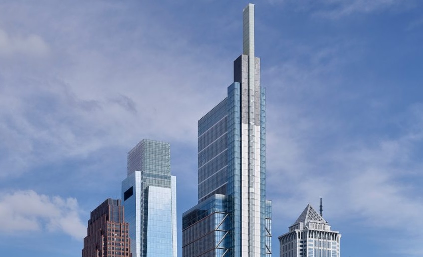 Gedung Setinggi 341 Meter Hiasi Langit Philadelphia