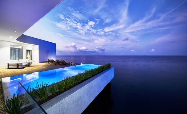 The Muraka Maldives, Hotel Pertama di Samudra Hindia