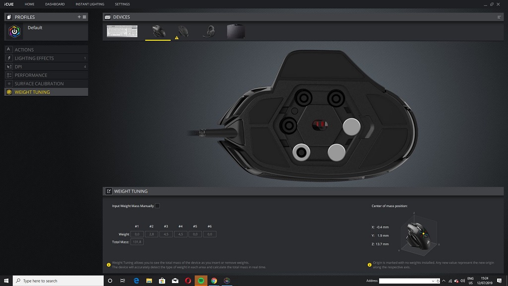 Corsair Nightsword RGB, Kompetitif dan Presisi