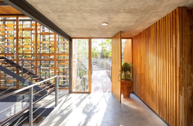 Jungle House, Hunian Sejuk dengan Teknik Prefabrikasi