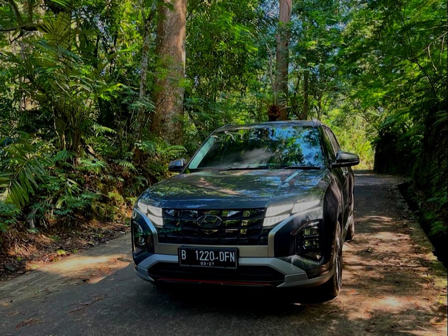 Begini Rasanya Jajal Ketangguhan Hyundai Creta di Jalur Semi Offroad