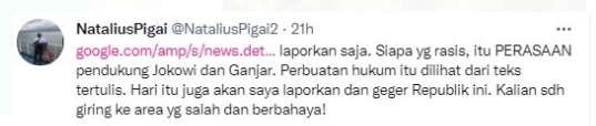 Dituding Rasis, Natalius Pigai: Saya Sebut Jokowi dan Ganjar