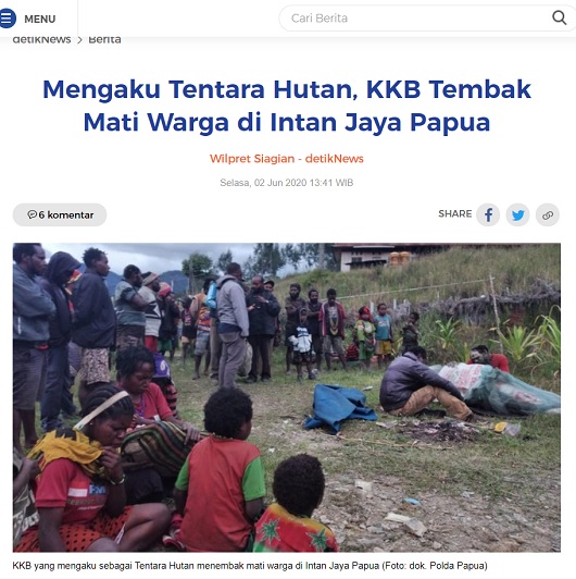 [Cek Fakta] Video Komandan BIN Papua Dibunuh OPM? Ini Faktanya