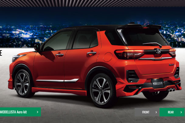 Daihatsu Rocky Dapat Body Kit dari Modellista, Makin Agresif