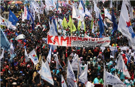 Buruh yang Sweeping  saat May Day akan Ditangkap