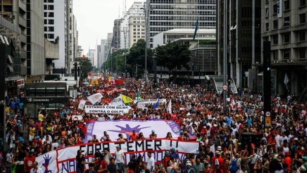 Usai Rousseff, Presiden Baru Brasil Juga Didesak Mundur