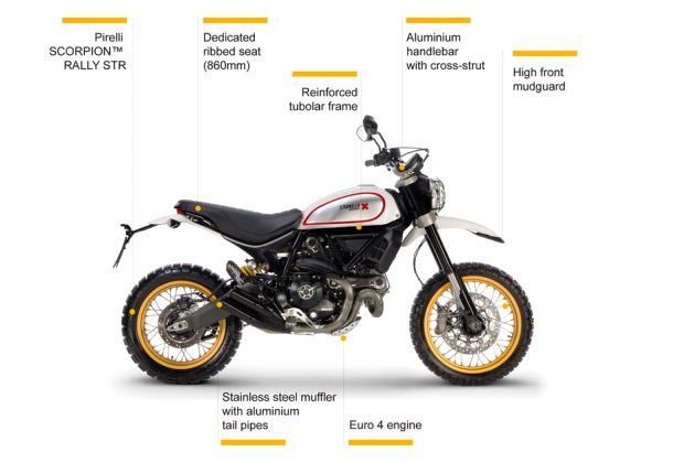 Ducati Scrambler Desert Sled yang Anti Aspal
