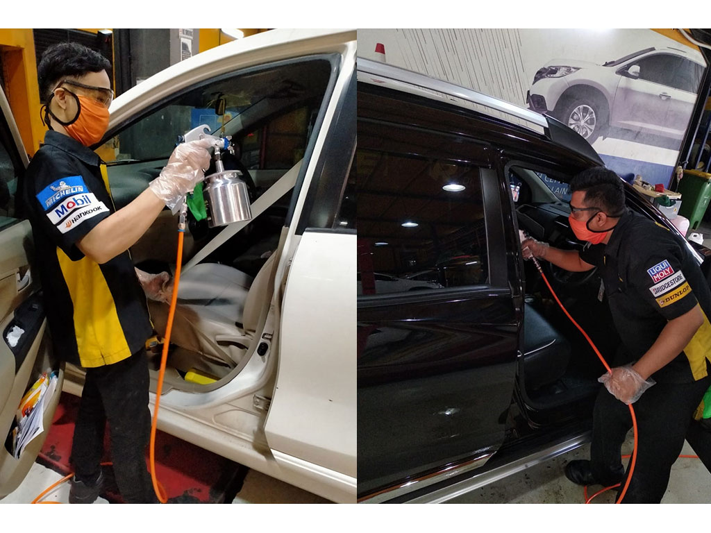 1-Station Tawarkan Disinfektasi Mobil Gratis, Ini Syaratnya!