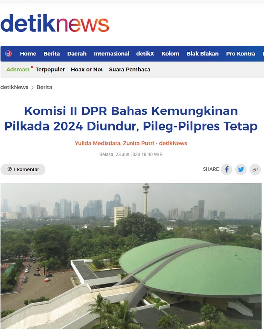 [Cek Fakta] Pilpres 2024 Dibatalkan Ditunda Sampai 2029? Ini Faktanya