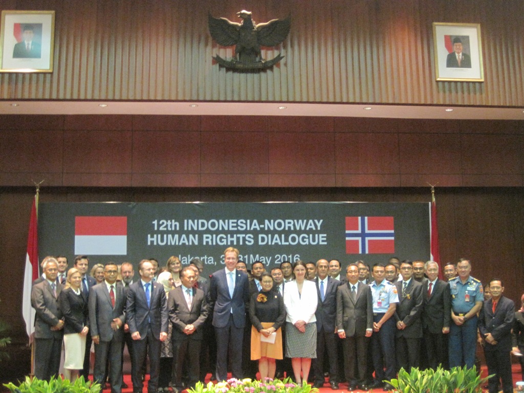 RI-Norwegia Berupaya Keras Atasi Tantangan HAM
