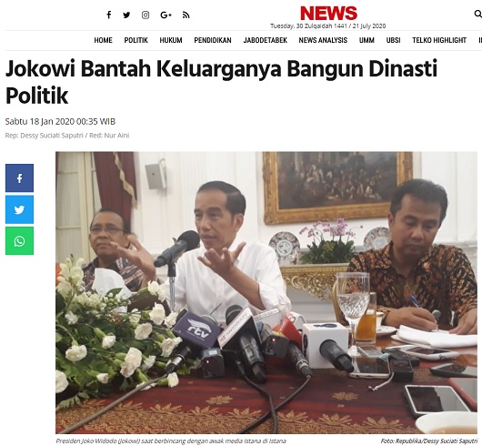 [Cek Fakta] Jokowi Keluarkan Keppres untuk Kemenangan Gibran dan Bobby di Pilkada? Ini Faktanya