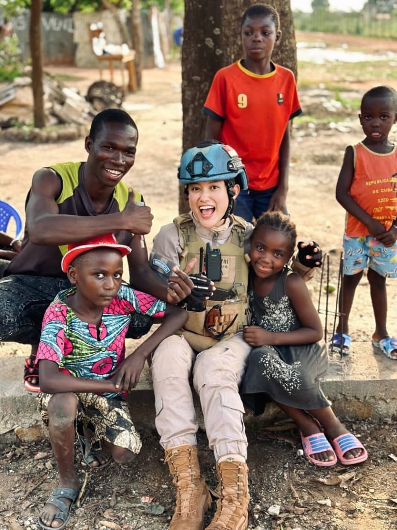 Briptu Dwi Jayanti Putri, dari Menyanyi hingga Penjaga Perdamaian di Afrika Tengah