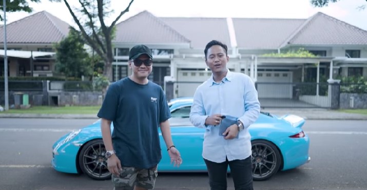 Doni Salmanan membeli supercar Porsche milik Arief Muhammad. Youtube Doni Salmanan