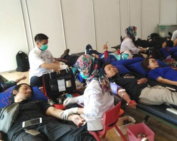 Rayakan Hari Jadi, Metro TV Gelar Donor Darah
