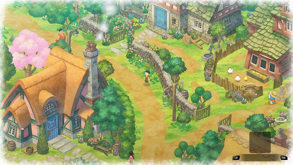 Review Doraemon: Story of Seasons, Harvest Moon Bertema Doraemon