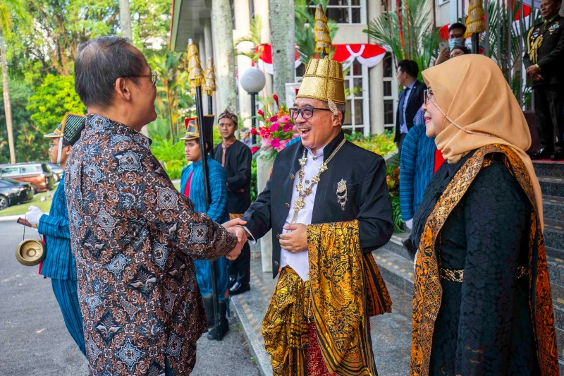 Gelaran Ragam Budaya pada Resepsi Diplomatik HUT RI di Singapura