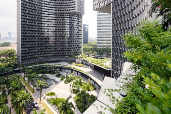 Rumah Lebah Raksasa di Tengah Singapura