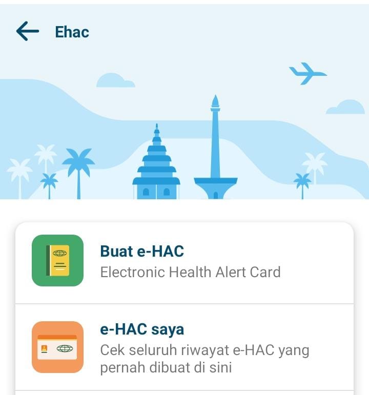 e-HAC PeduliLindungi 