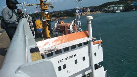 Kapal Tanker Tabrak Jembatan 2 Barelang Batam