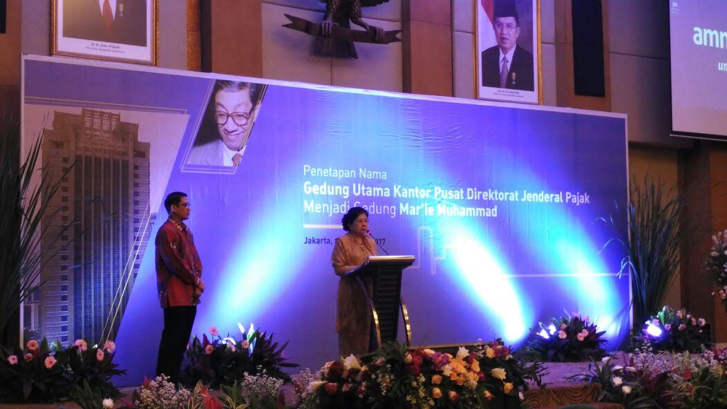 Gedung Utama Ditjen Pajak Resmi Jadi Gedung Marie Muhammad