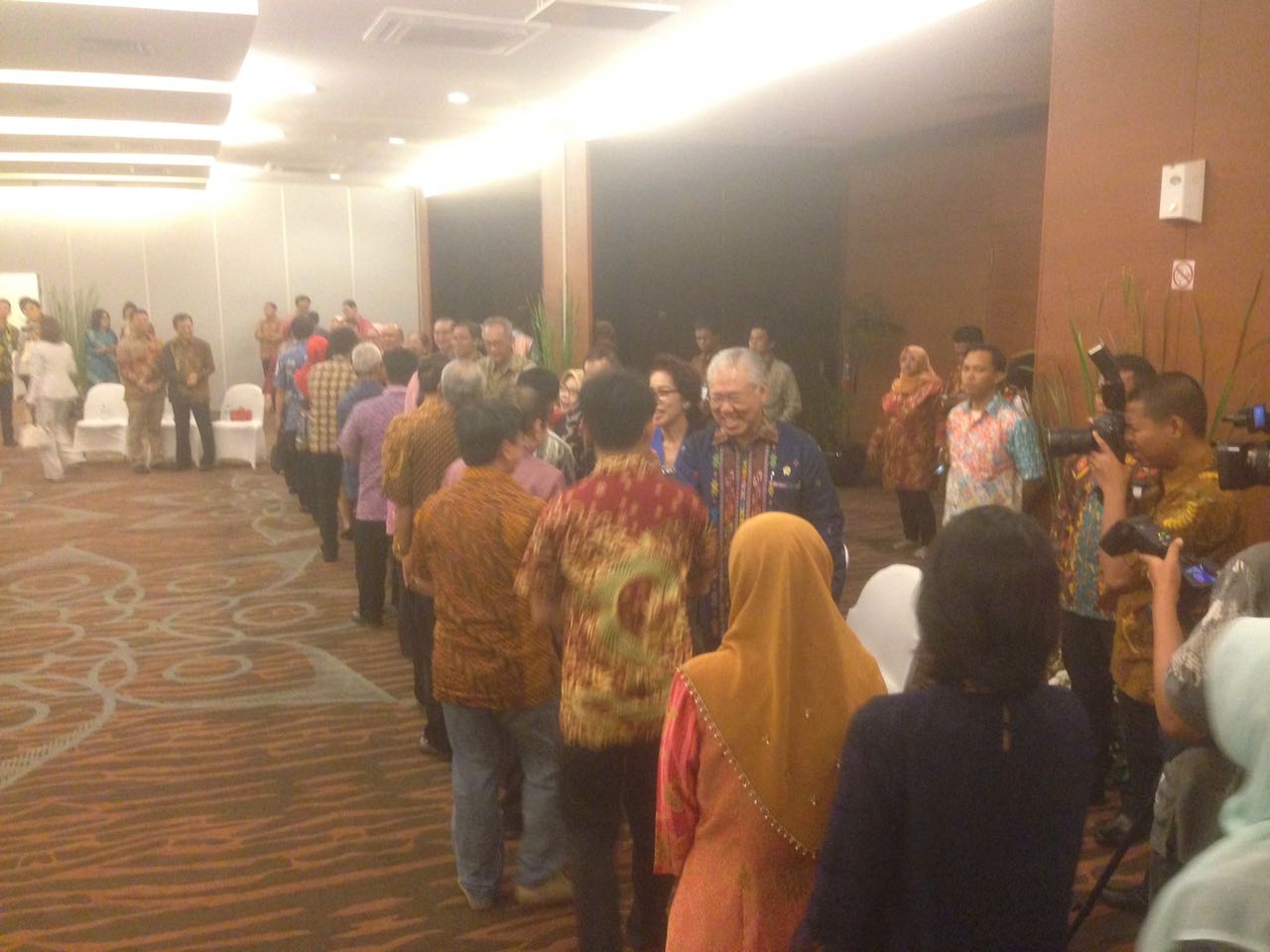 Halalbihalal, Ratusan Pegawai Antre Jabat Tangan Mendag