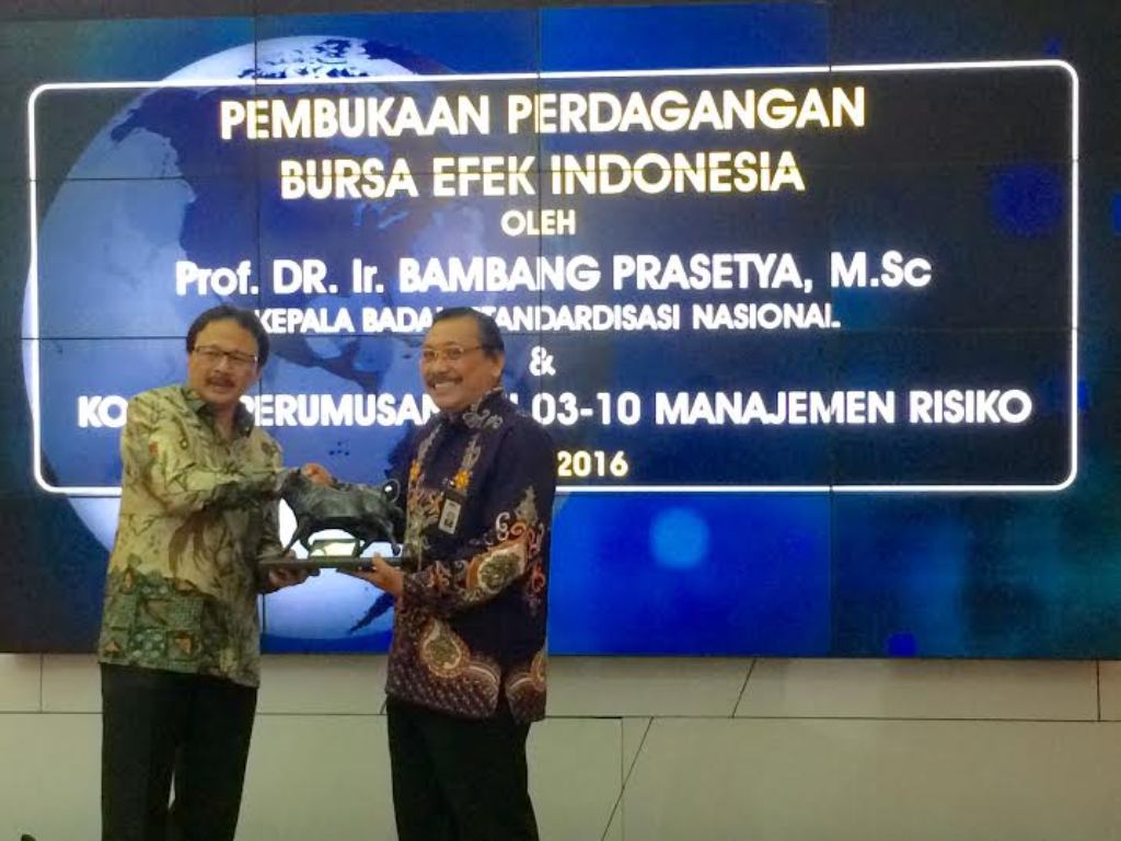 BSN Berencana Terapkan Standar Manajemen Risiko di Pasar Keuangan