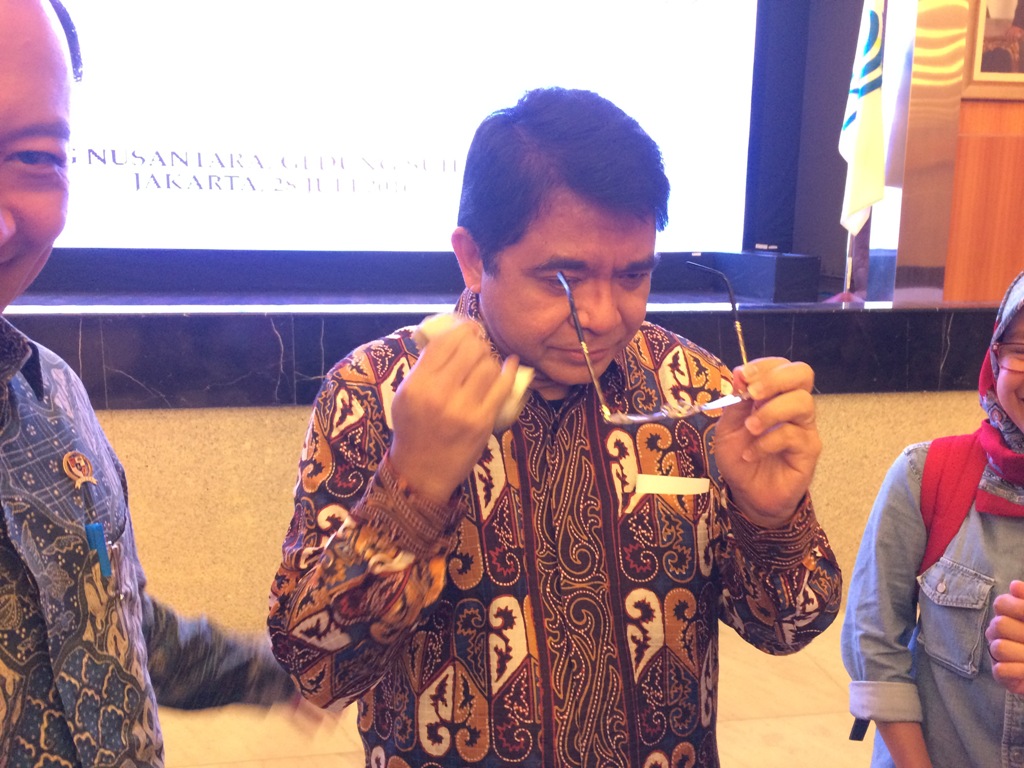 Serah Jabatan, Franky Sibarani Berlinang Air Mata