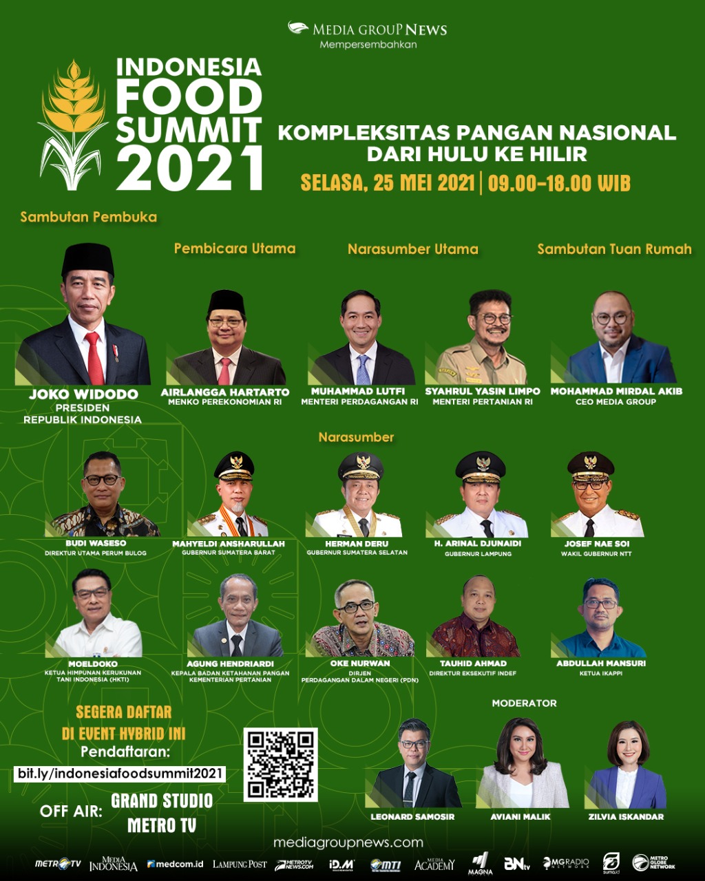 MGN Siap Gelar Indonesia Food Summit 2021