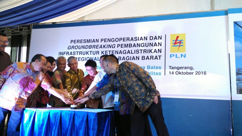 PLN Resmikan Pembangunan GITET Lengkong 500 kV