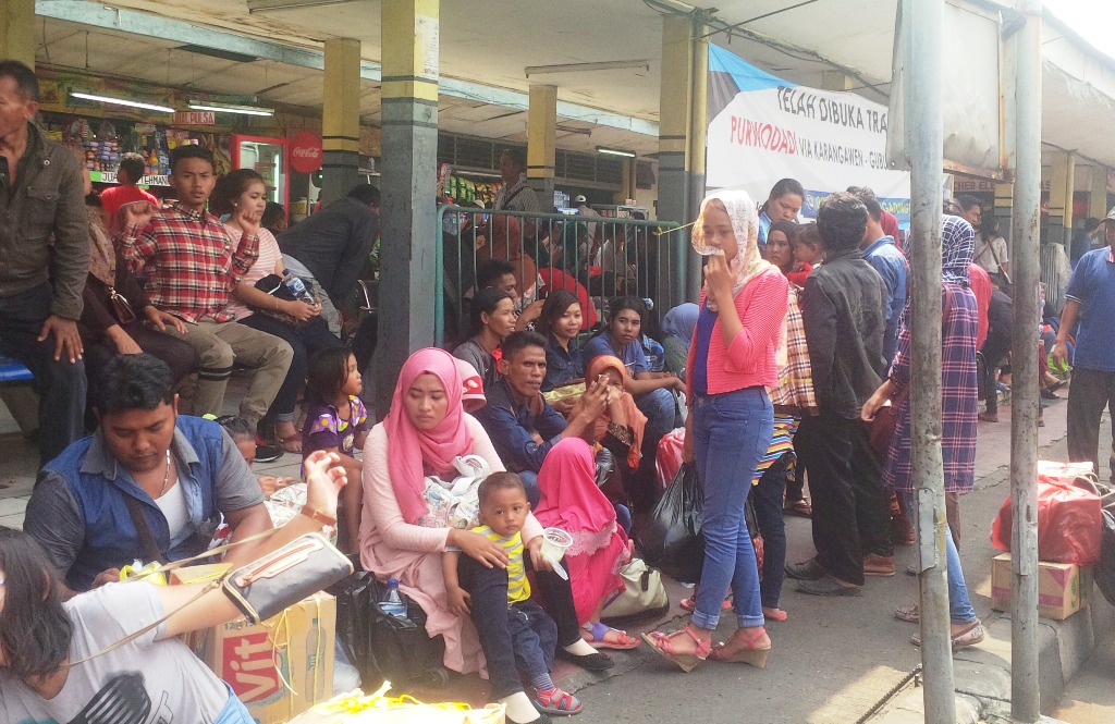 Belum Ada Lonjakan Pemudik di Terminal Pulo Gadung