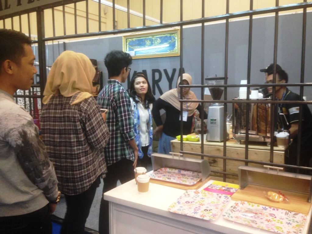 Seduhan Kopi Napi Rutan Cipinang Paling Laris di TEI 2017