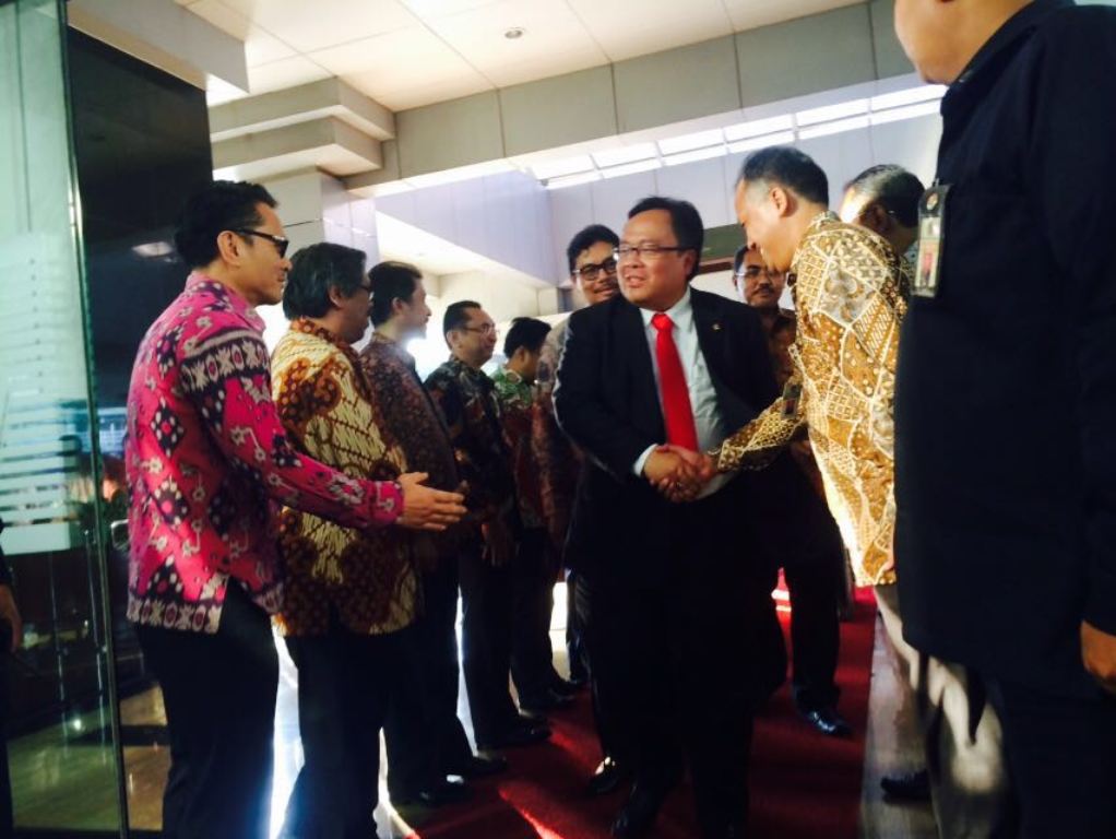Sertijab Menkeu Sri Mulyani Dipenuhi Pejabat
