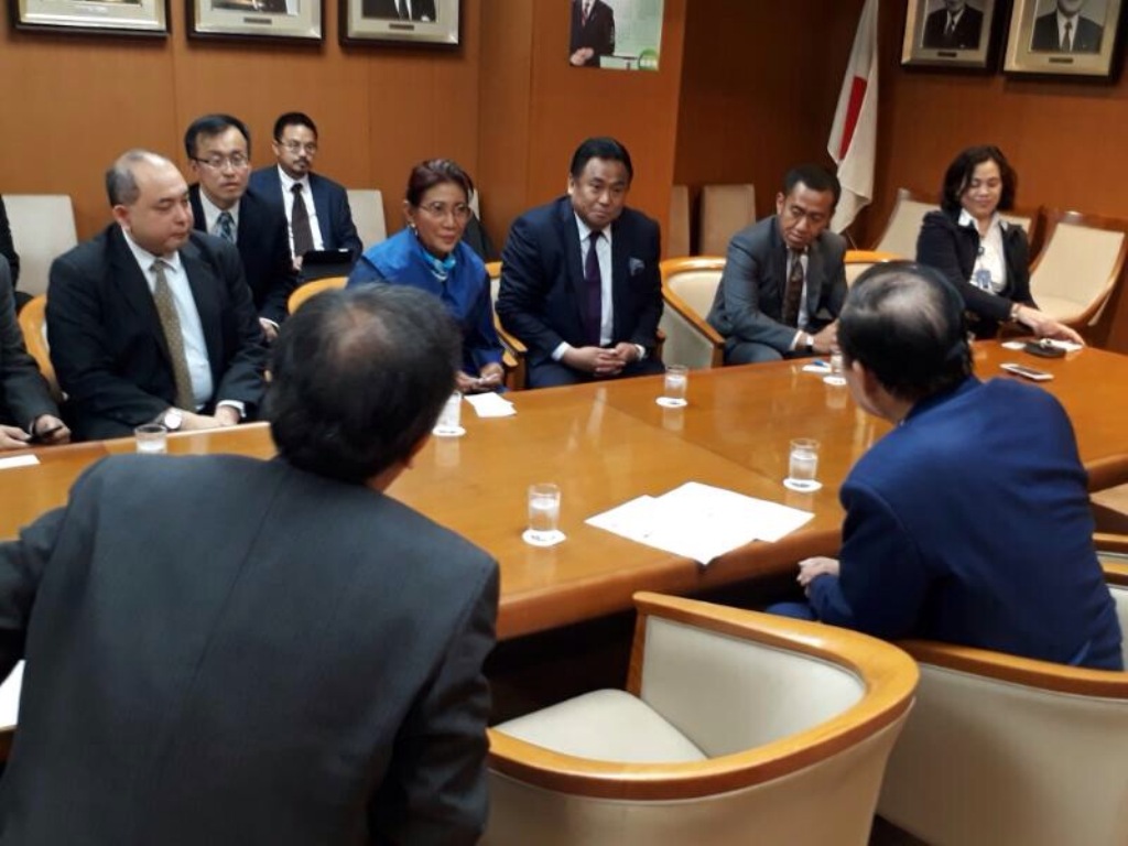 Menteri Susi Berharap Jepang Aktif dalam Pembangunan Kemaritiman di Indonesia