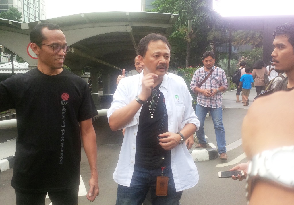 Kala Direksi BEI Realisasikan Nazar Berjalan hingga 7 Km
