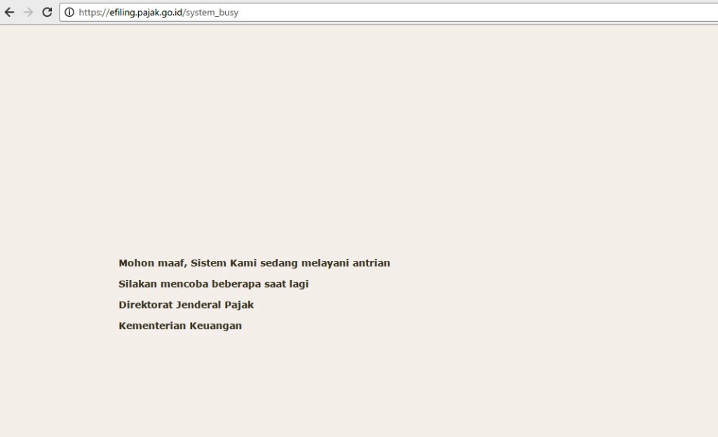 Jelang Penutupan SPT, Situs DJP <i>Online</i> Sulit Diakses