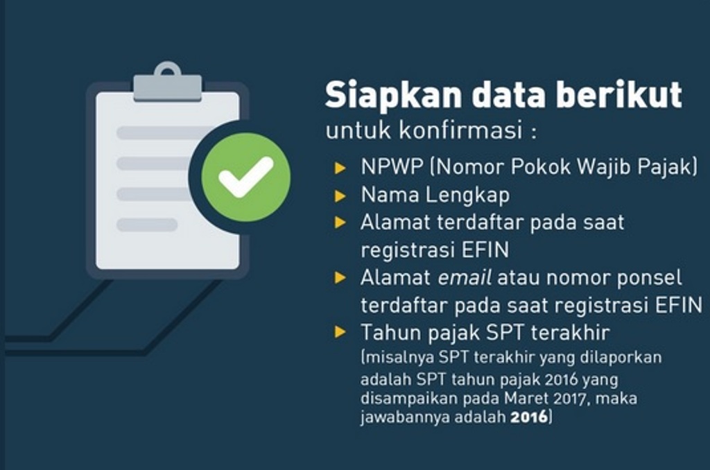 Tips Andai Lupa e-FIN untuk Isi SPT Tahunan