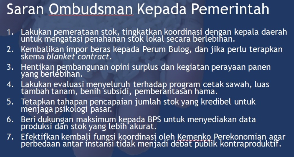 Empat Dugaan Maladministrasi di Balik Impor Beras 500 Ribu Ton