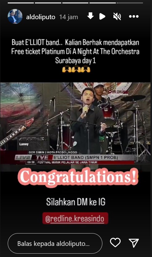 Viral Nyanyikan Lagu Kangen, Elliot Band Dapat Tiket Gratis Konser Dewa 19 Night At The Orchestra