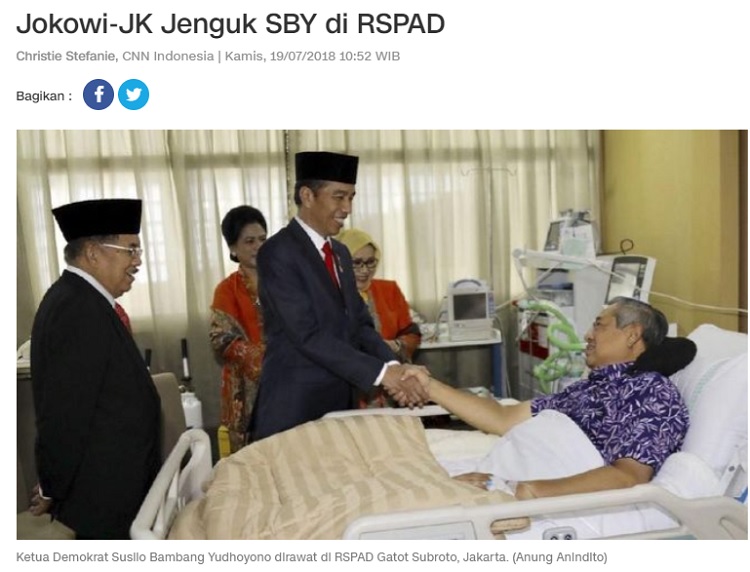 [Cek Fakta] SBY Terpapar Virus Mematikan Hoaks, Ini Faktanya