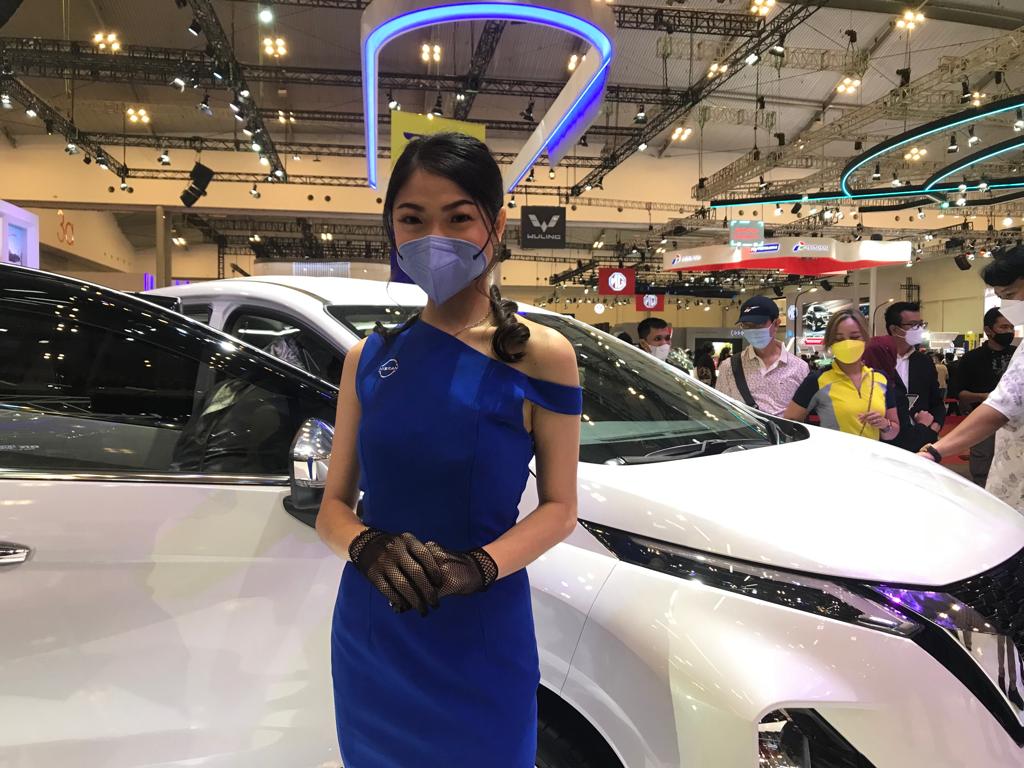 Erika, usher Nissan di GIIAS 2021