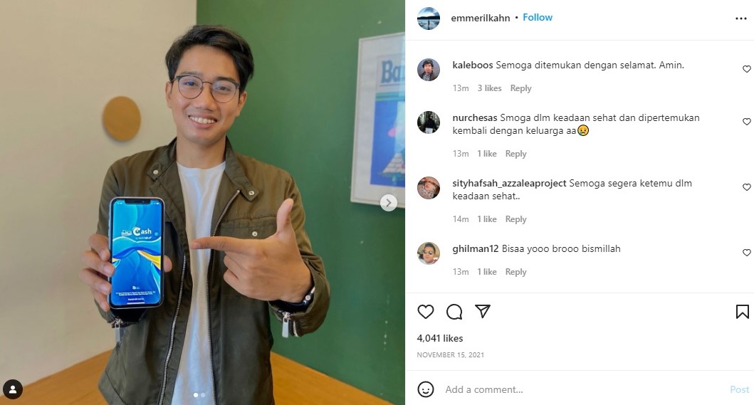 Postingan anak Ridwan Kamil banjir doa agar segera ketemu. Instagram emmerilkahn
