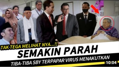 [Cek Fakta] SBY Terpapar Virus Mematikan Hoaks, Ini Faktanya