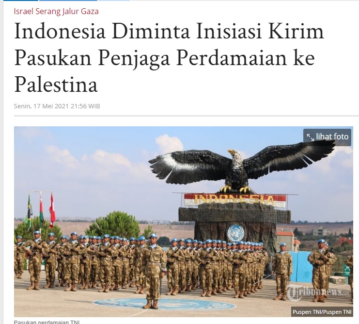 [Cek Fakta] 5.000 Anggota Kopassus Tiba di Masjid Al-Aqsa Gempur Israel? Ini Faktanya