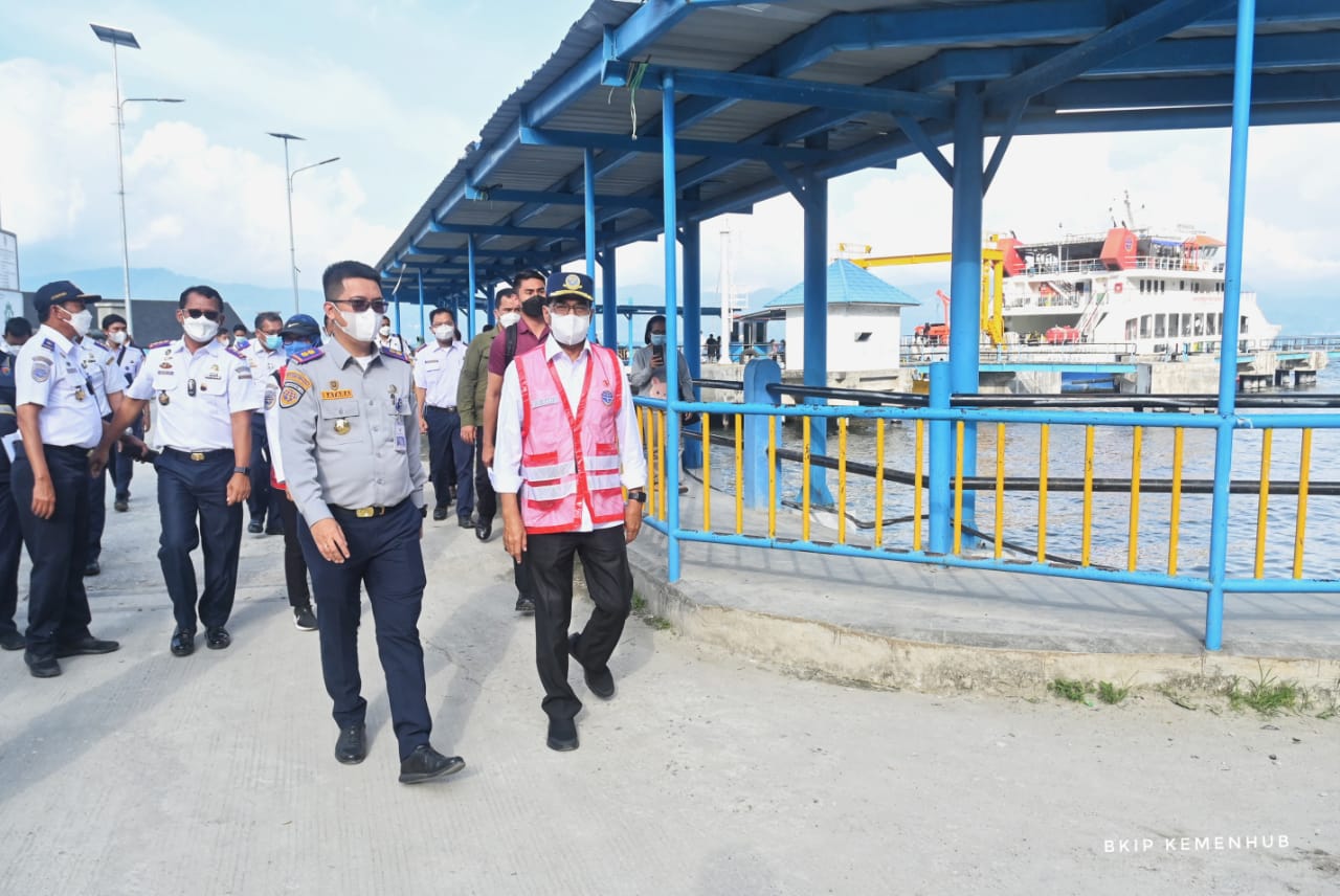 Menhub: Pelabuhan Penyeberangan Kawasan Pariwisata Danau Toba Siap Digunakan