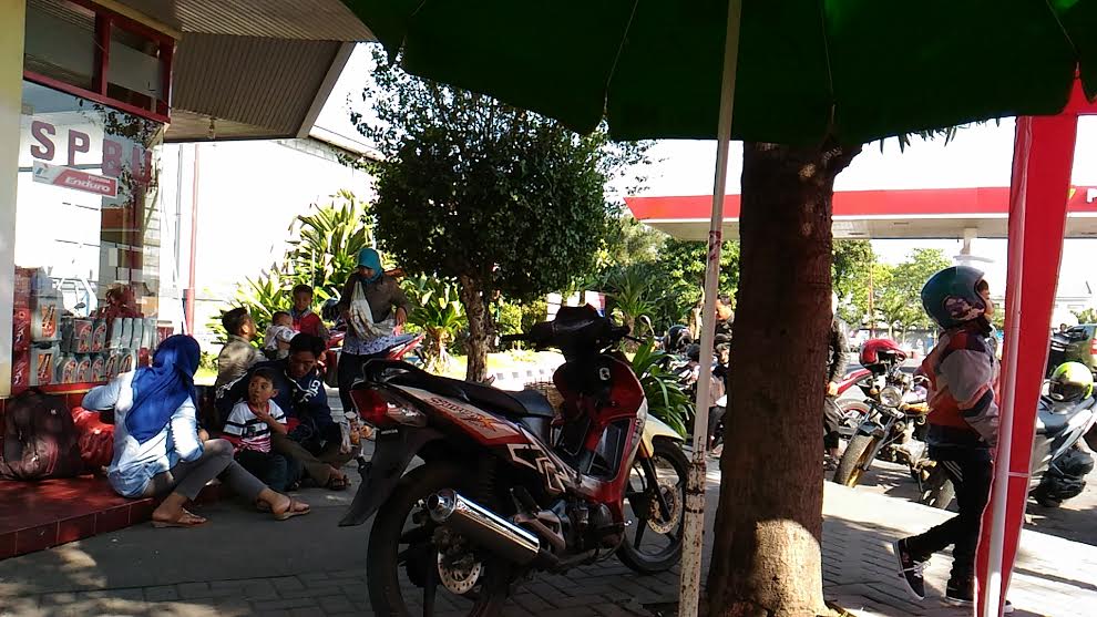 SPBU Masih Jadi Tempat Istirahat Favorit Pemudik