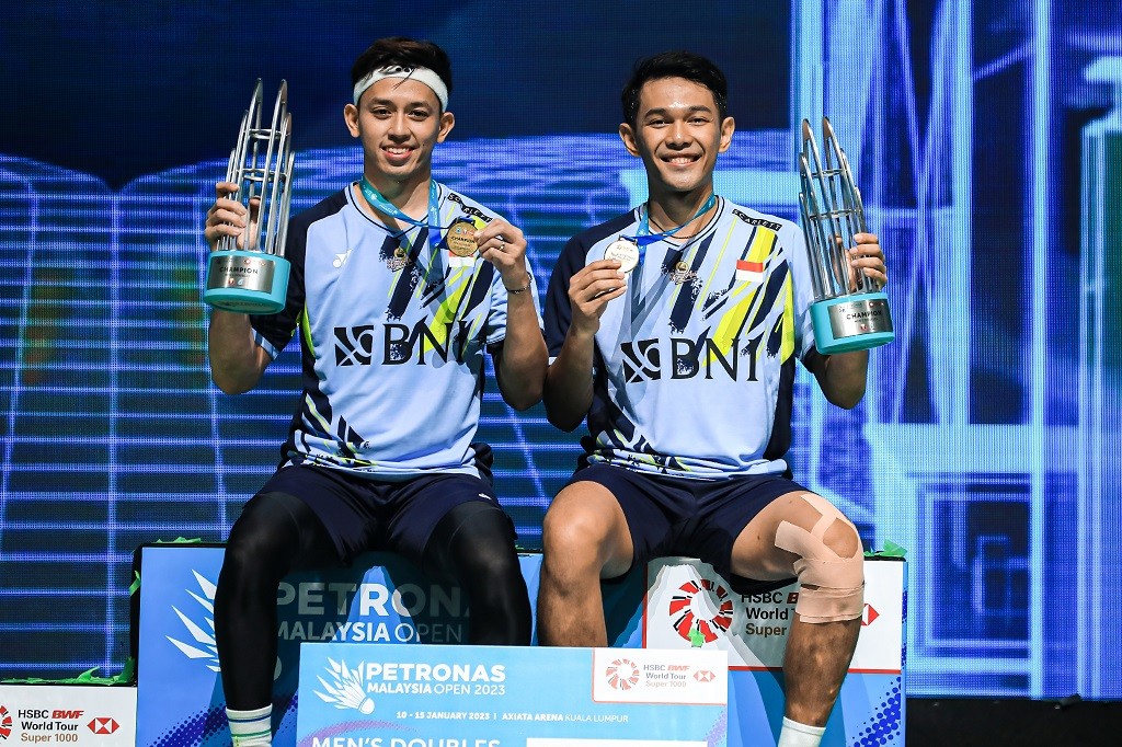 Fajar/Rian Sabet Gelar BWF Super 1000, Jokowi Bilang Begini
