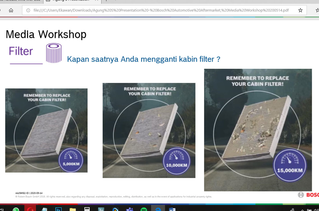 Filter Udara Penting Bagi Kesehatan Penumpangan Mobil