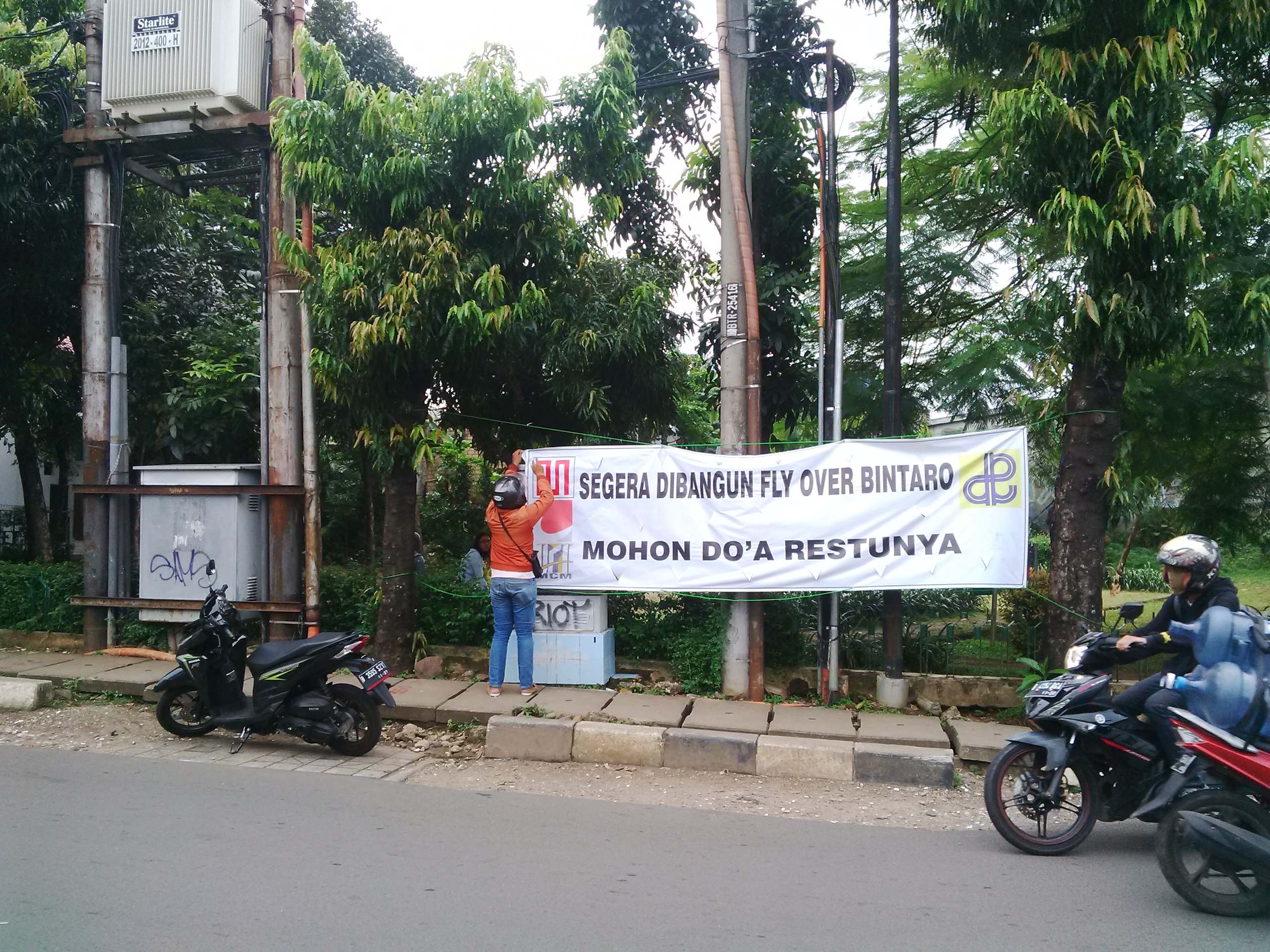 Pengendara Dukung Pembangunan Flyover di Pondok Betung
